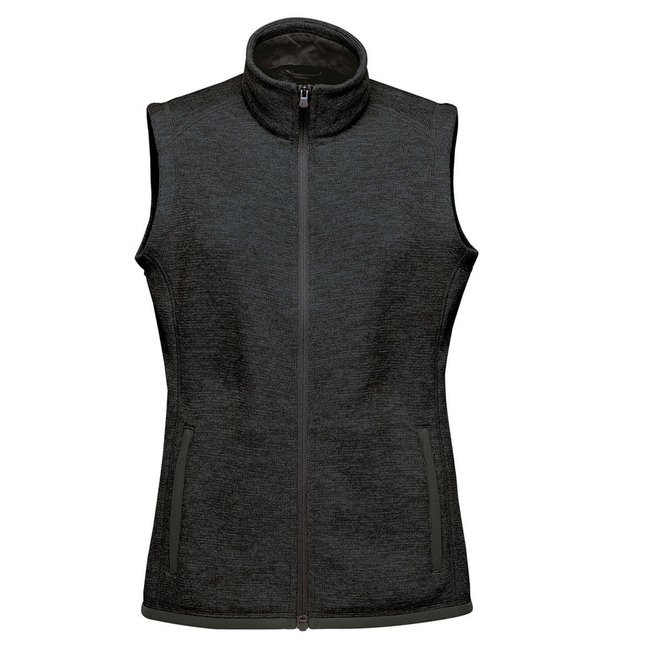 Veste sans manches AVALANCHE noir chiné <span itemprop=