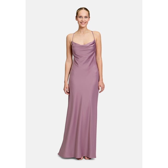 Robe de soirée à encolure bénitier - VERA MONT