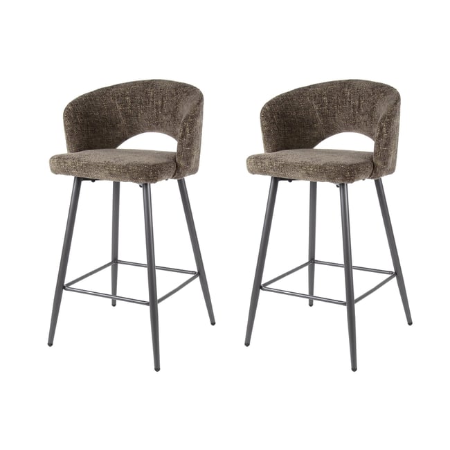 Lot de deux Tabourets de bar - 94 cm - PATTAYA - BEST MOBILIER