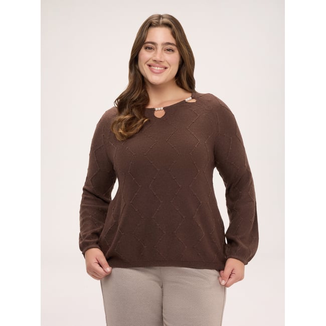 Pull avec perles - FIORELLA RUBINO