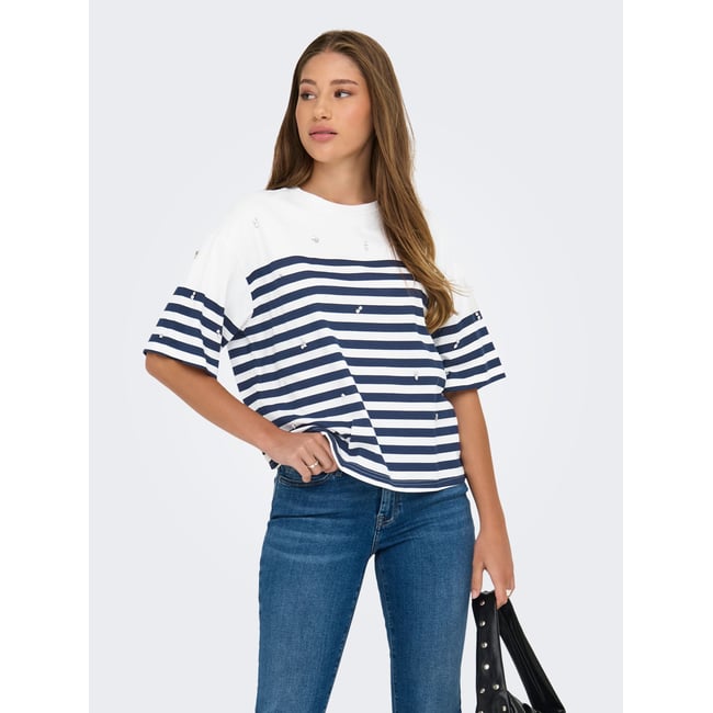 T-Shirt ONLALIZE T-shirt cloud dancer <span itemprop=