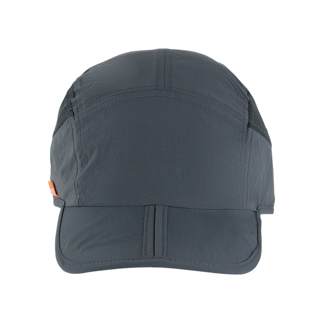 Casquette gris phoque / orange kaki <span itemprop=