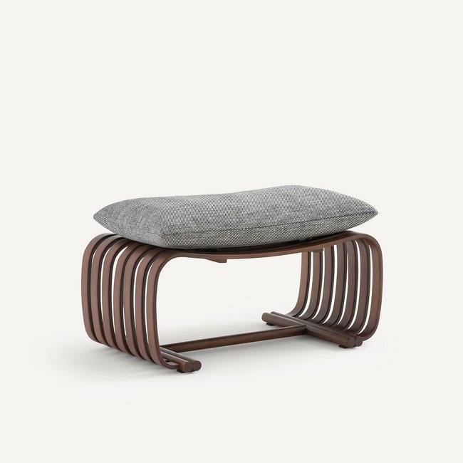 Pufe em bambu Zhao, design E.Gallina bambú <span itemprop=