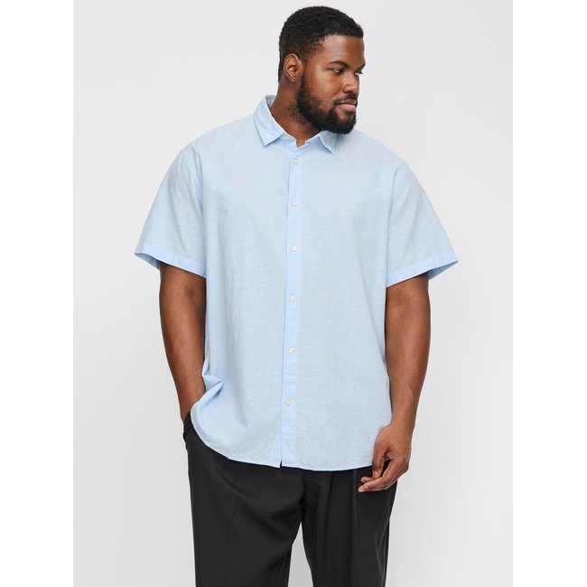 Chemise Plus Size Chemise Regular Fit chambray blue <span itemprop=
