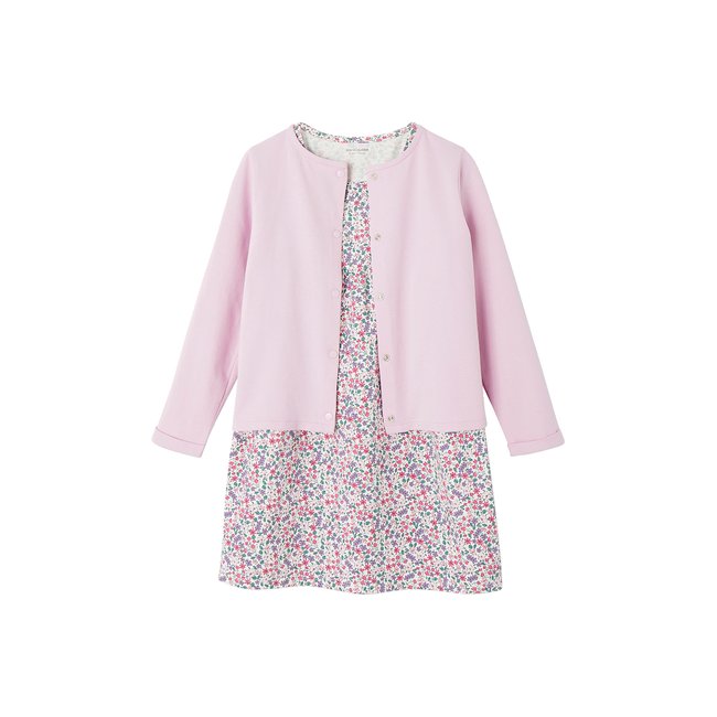 Gilet jacquard coeurs Vertbaudet | La Redoute