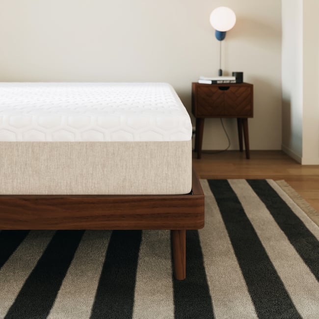 Matelas Mousse Octaspring Couleur blanc <span itemprop=