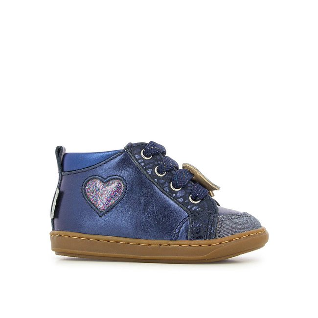 Botines Bouba New Heart azul marino <span itemprop=