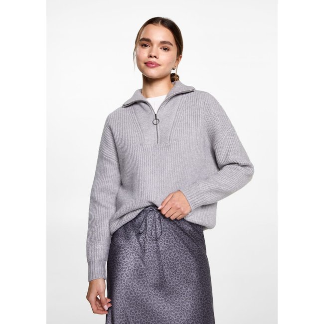 Jupe satinée imprimée lilas <span itemprop=