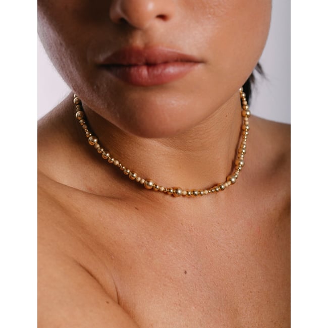 Collier Vénus - Champagne champagne <span itemprop=