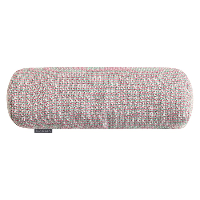 Coussin cale-dos cale-tête d'extérieur ANTIGUA fraise, rose  poudré <span itemprop=