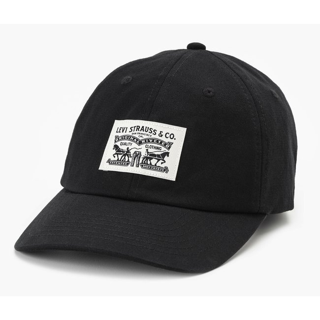 Casquette Heritage gros logo noir <span itemprop=