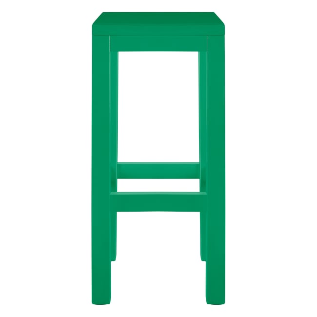 Tabouret laqué AXEL Couleur vert émeraude <span itemprop=