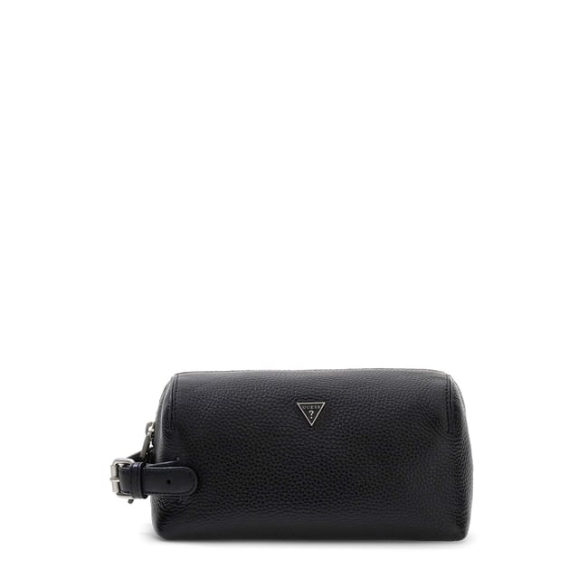 Nécessaire Monaco Petit En Cuir noir <span itemprop=
