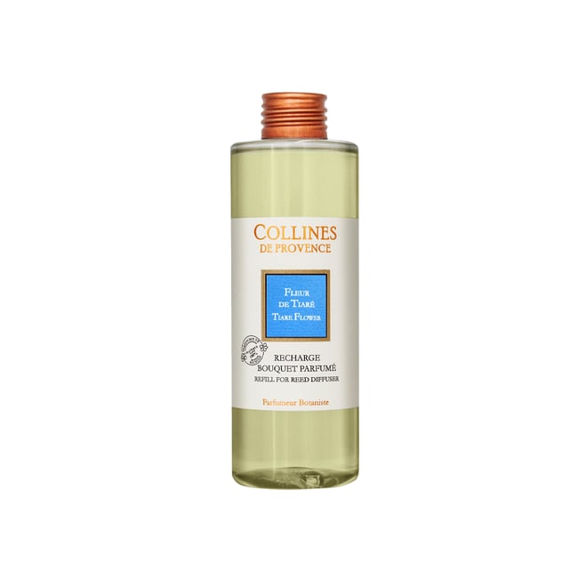 Recharge Diffuseur de parfum FLEUR DE TIARÉ Couleur blanc <span itemprop=