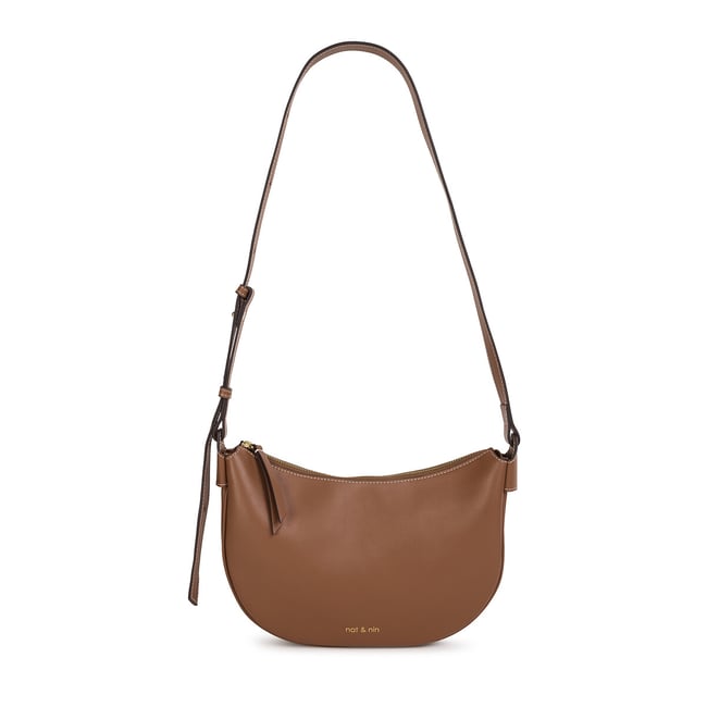 Borsa a spalla in pelle LUNE - NAT & NIN
