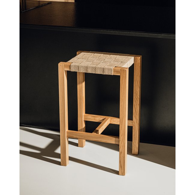 Tabouret de bar Toli Couleur chêne <span itemprop=
