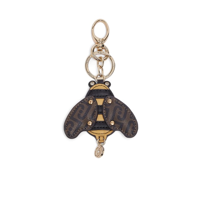 Porte-clés avec ape marron foncé <span itemprop=