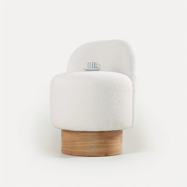 Пуф Monre Teddy / Монре Тедди белый SO'HOME