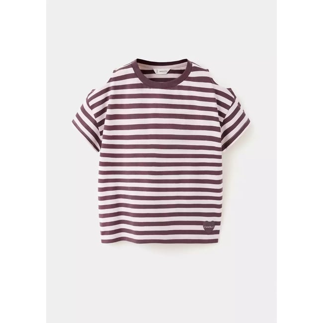 T-shirt 100 % coton rayures - MANGO KIDS