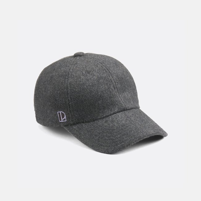 Gorra de fieltro antracita <span itemprop=