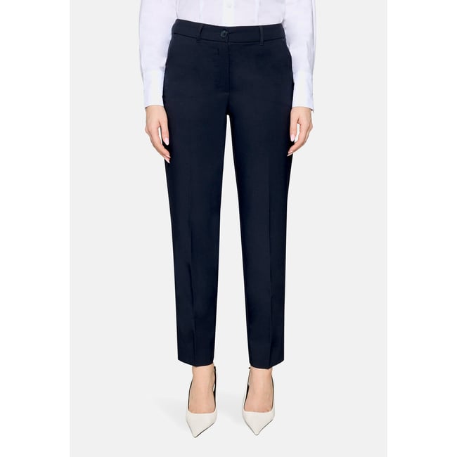 Pantalon business à plis repassés - BETTY BARCLAY