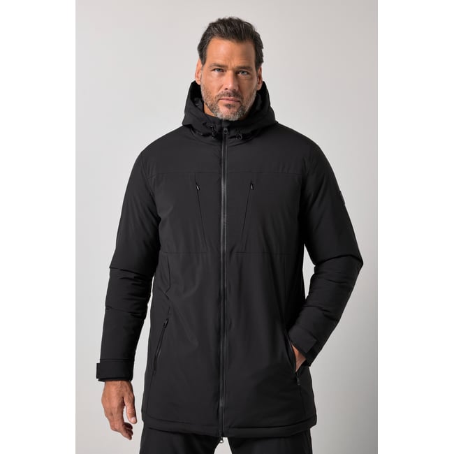 Veste technique, outdoor, imperméable noir <span itemprop=