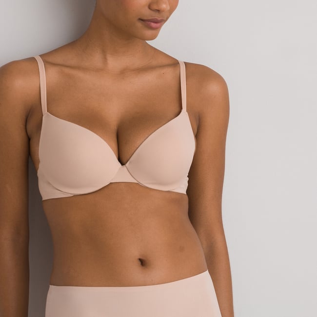 Invisible Push-Up Bra, skintone, LA REDOUTE COLLECTIONS