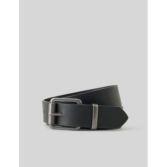 Ceinture à boucle noir <span itemprop=