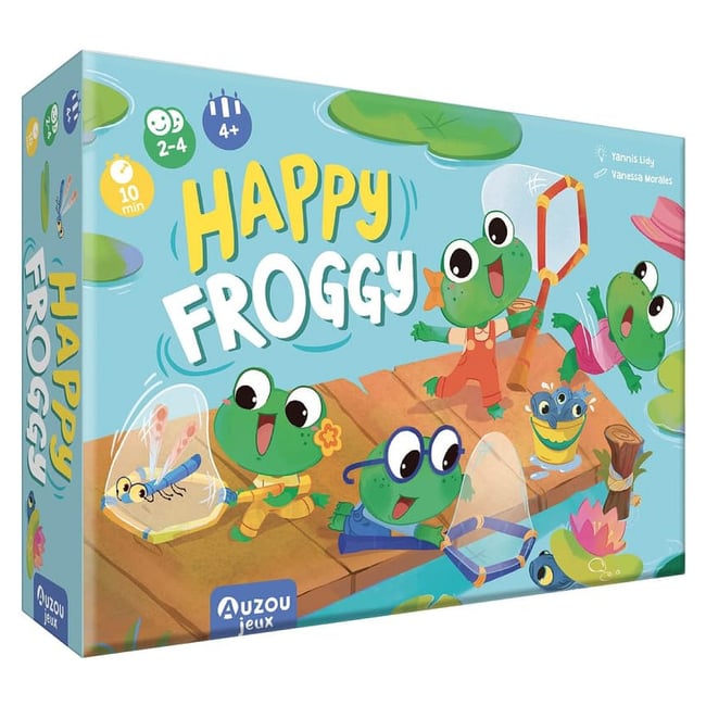 Happy Froggy - jeux de société multicolore <span itemprop=