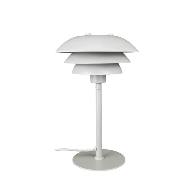 Lampe de table SIXTEEN Couleur blanc perle <span itemprop=