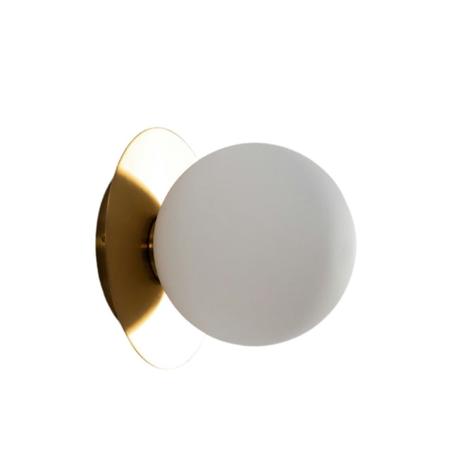 Applique murale ou plafonnier rond - FONZO Couleur v019843 <span itemprop=