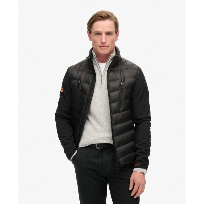 Veste Storm Softshell Hybrid noir <span itemprop=