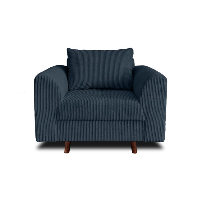 Fauteuil en Velours côtelé - RUNE - LISA DESIGN