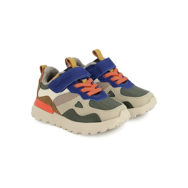 Scarpe da ginnastica con lacci elastici e chiusura in velcro, JOGGY SCRATCH - SHOO POM