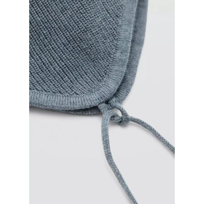 Bonnet pompon vert <span itemprop=