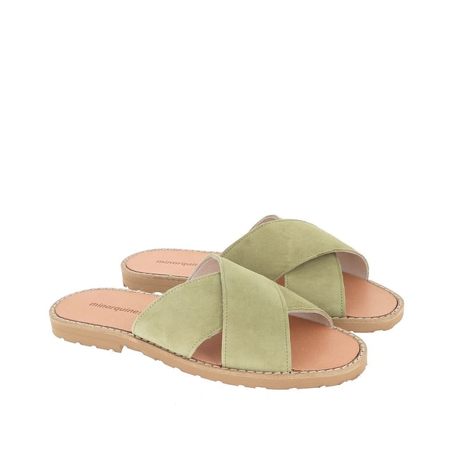 Mules plates en cuir Avarca - MINORQUINES