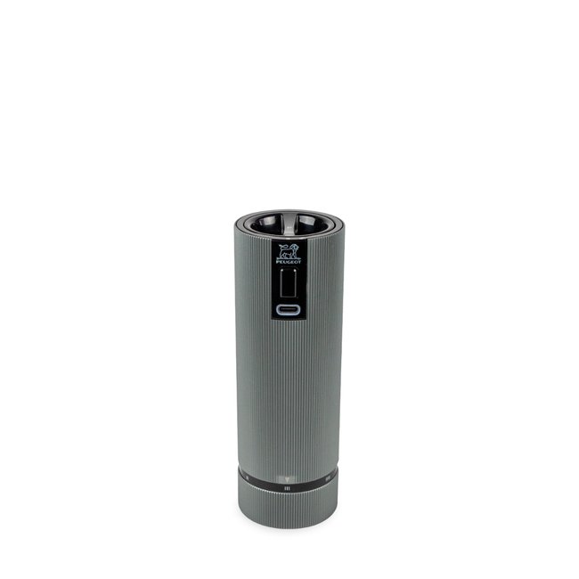 Moulin à poivre électrique rechargeable u'Select, batterie Lithium-ion, carbone, 15 cm - 6in. Line Electrique carbone <span itemprop=