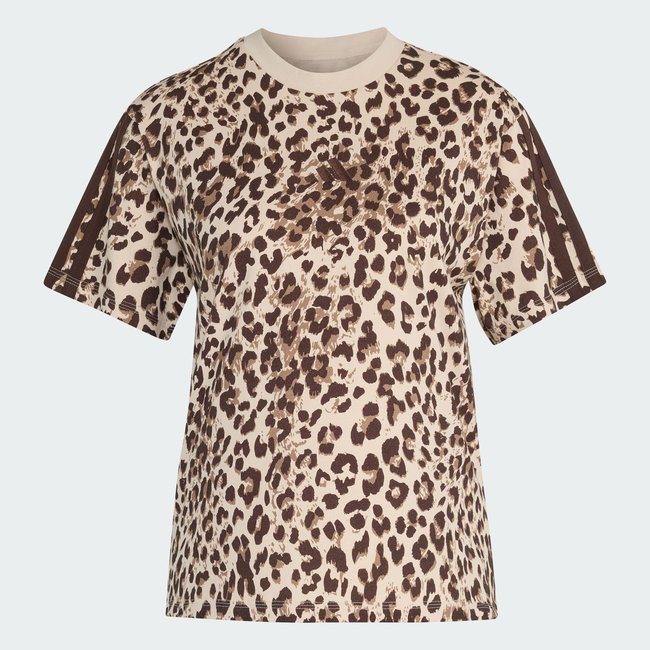 T-shirt imprimé animal Seasonal Essentials multicolor / crystal linen <span itemprop=