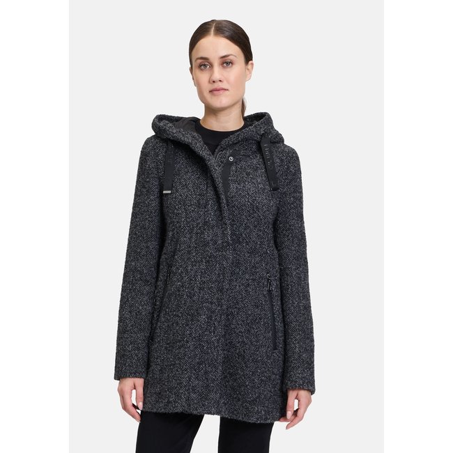 Veste en laine à capuche - GIL BRET