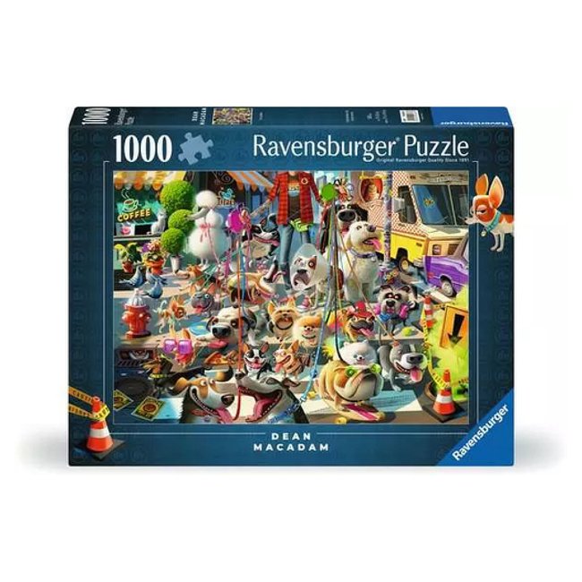 Puzzle 1000 pieces - Promeneur de chien - RAVENSBURGER