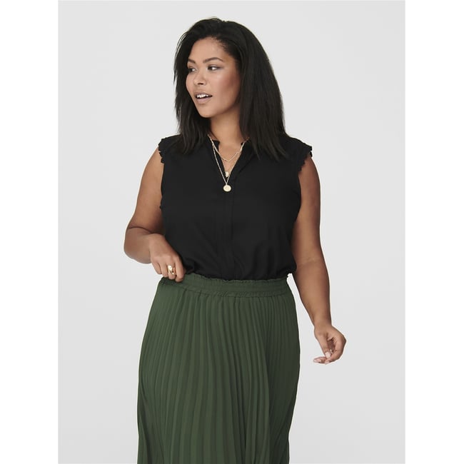 Blouse sans manches black 1 <span itemprop=