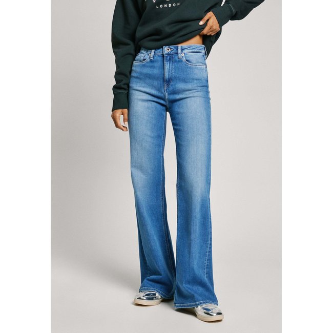 Jean Coupe Évasée,  Taille Haute  - Willa medium used <span itemprop=