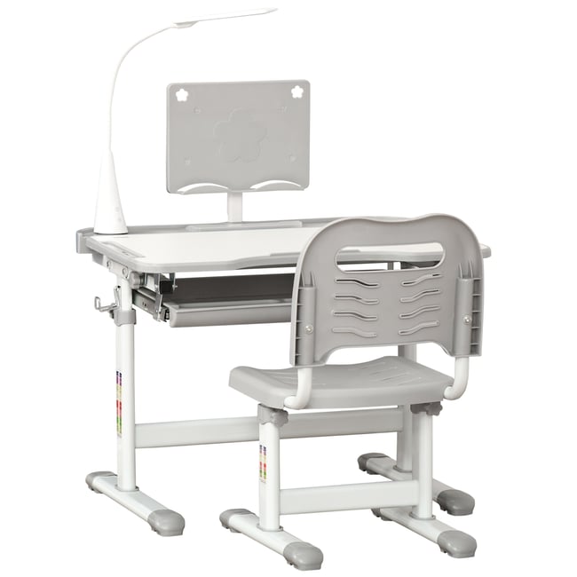 Bureau enfant chaise réglables KIDZDESK - HOMCOM