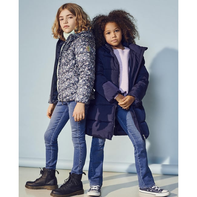 Jean flare bleu jean <span itemprop=