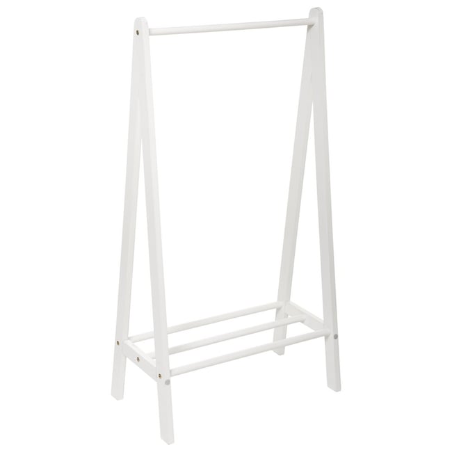 Portant à Vêtements Simple Blanc Couleur v002227 <span itemprop=