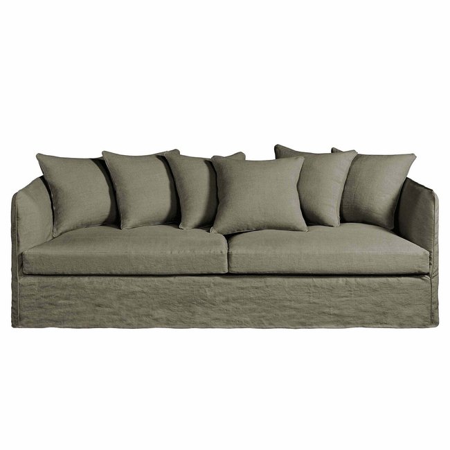 Zetelhoes in stonewashed dik linnen Neo Chiquito - AM.PM