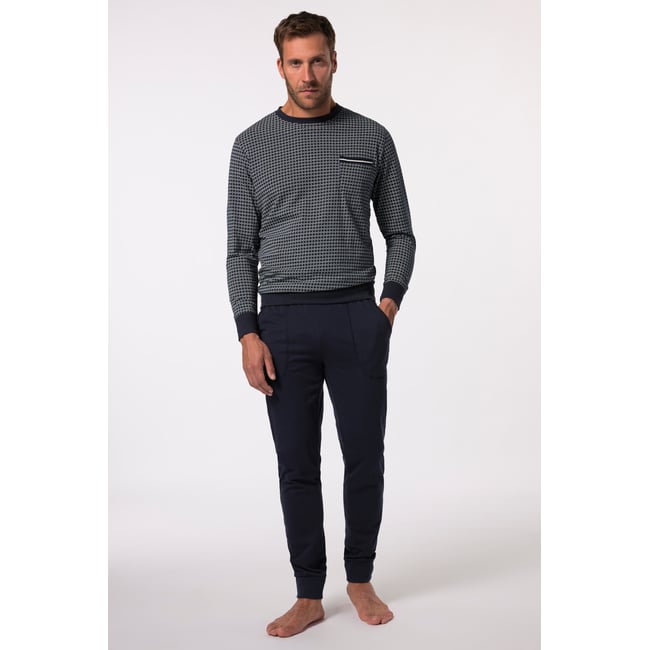 Pyjama bleu marine <span itemprop=