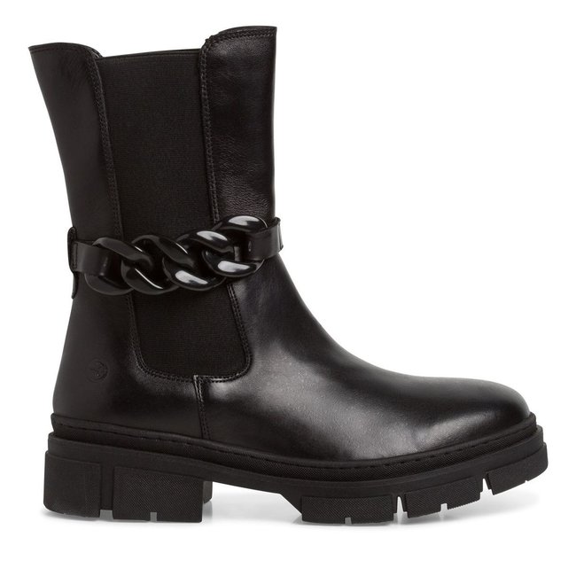 Bottine Chelsea Talon Bloc noir <span itemprop=