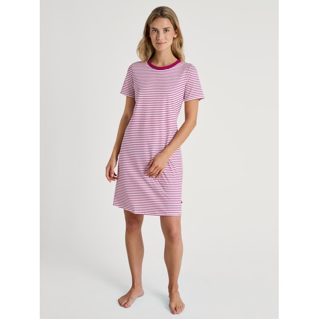 Chemise de nuit fleur d'orchidée <span itemprop=