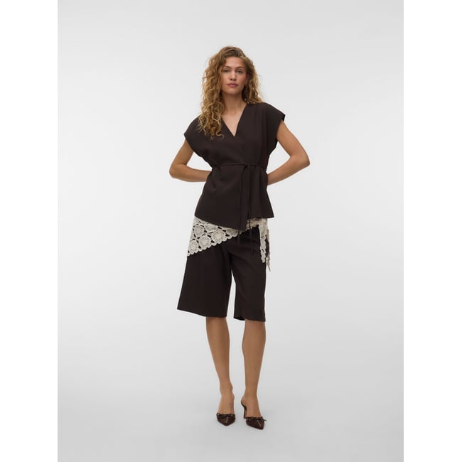 Gilet marron - chocolate torte <span itemprop=